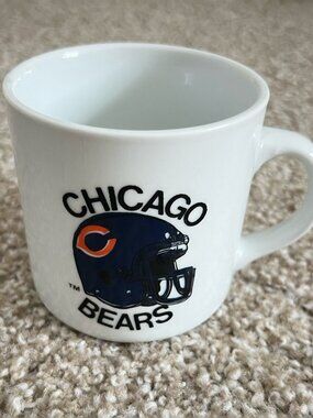 NFL Chicago Bears 1985 SUPER BOWL XX Champion's Coffee Mug Cup Ponderosa Vintage